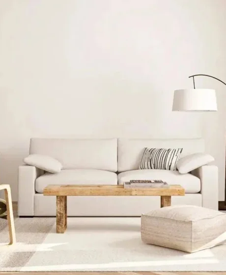 Modern Scandinavian Oak Lounge Chair