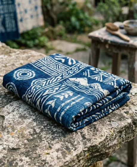 Authentic Traditional Hand-Woven Artisan Basket