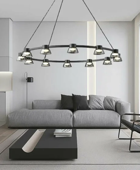 Minimalist Scandinavian Oak Lounge Chair