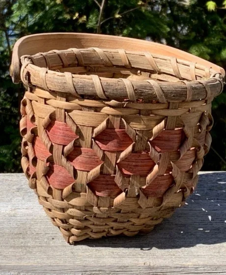 Authentic Traditional Hand-Woven Artisan Basket