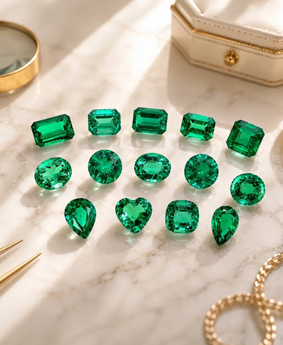 Veridian Legacy Royal Emerald Necklace